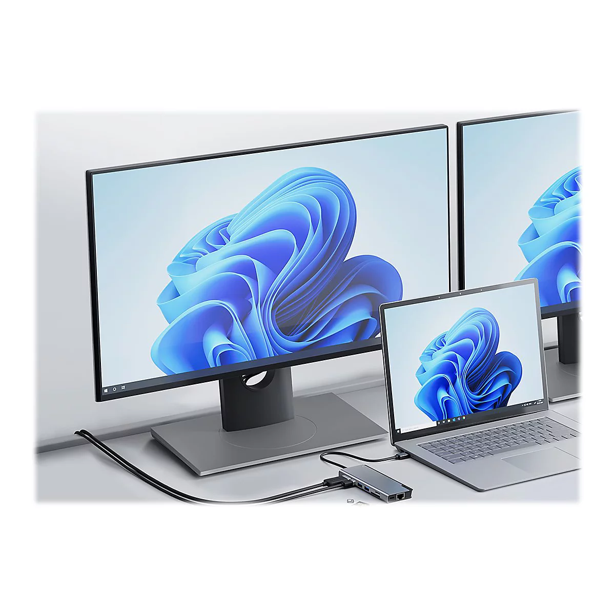 ALOGIC USB-C Ultra Dock PLUS Gen 2 with Power Delivery - Dockingstation - USB-C / Thunderbolt 3 - HDMI, Mini DP - 1GbE
