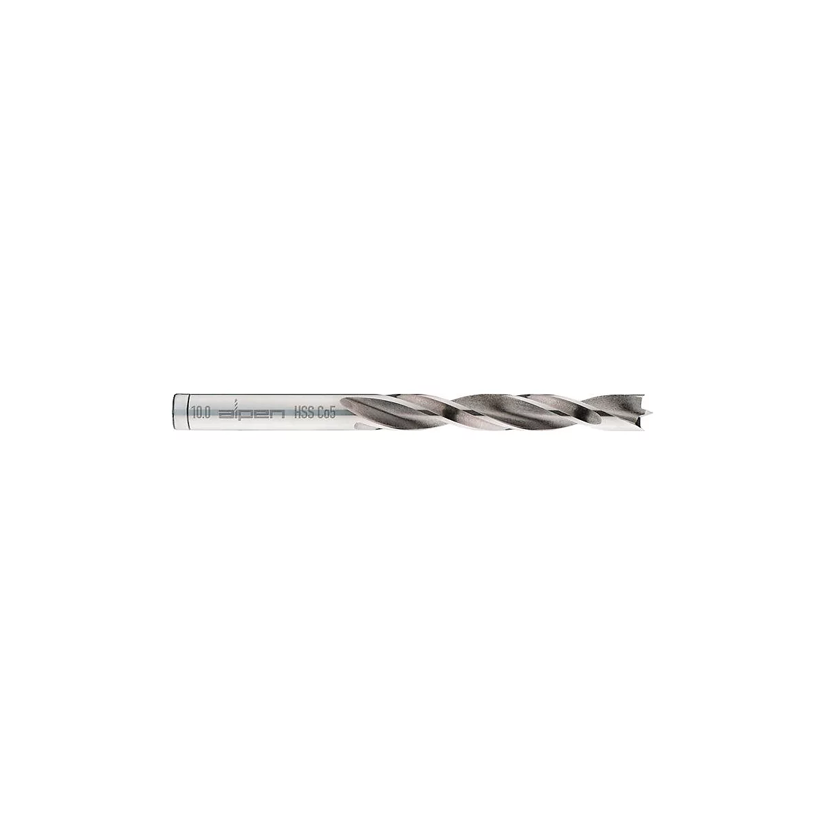 ALPEN Holzspiralbohrer 633, Ø 10 mm, L 133 mm, HSS-Co5, hitzebeständig bis 650°C