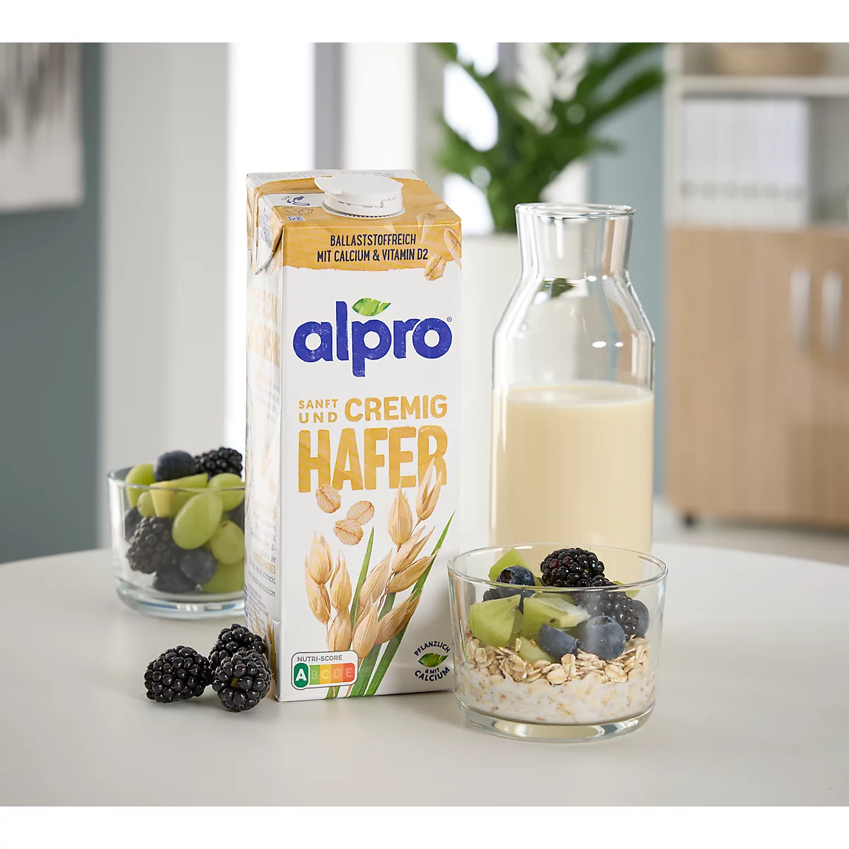 alpro Haferdrink Cremig Hafer, pflanzlich, mit Calcium, 1 Liter