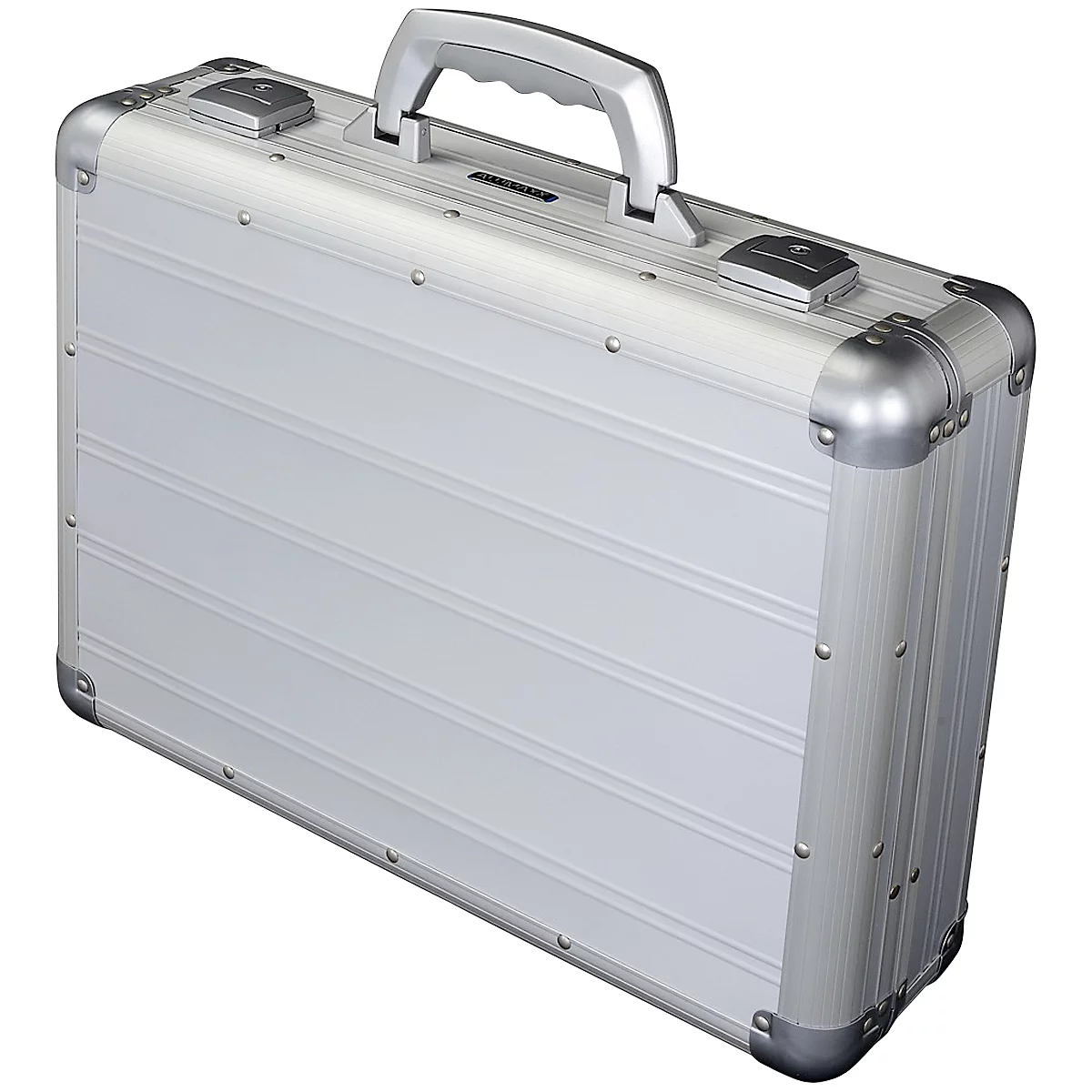 ALUMAXX Aktenkoffer VENTURE, mit Tragegriff, 1 Fach, silber