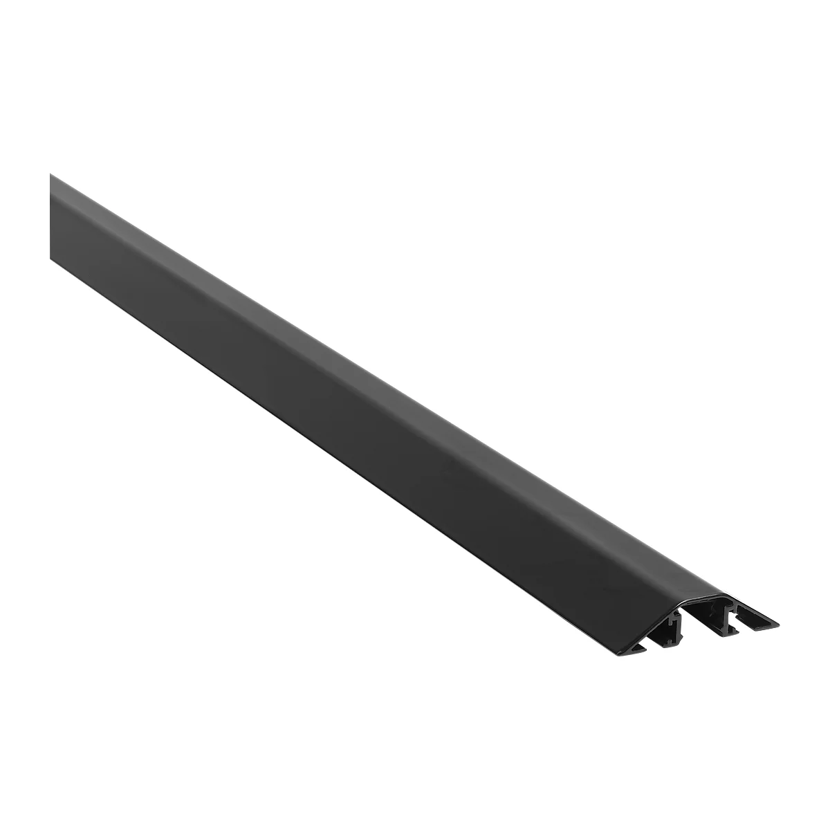 Aluminium-kabelbrug, L 2000 mm, zwart