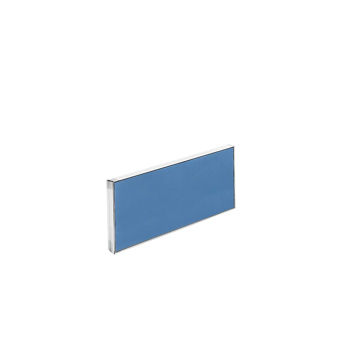 Aluna plus tafelscheidingswand, 800 x 400, blauw