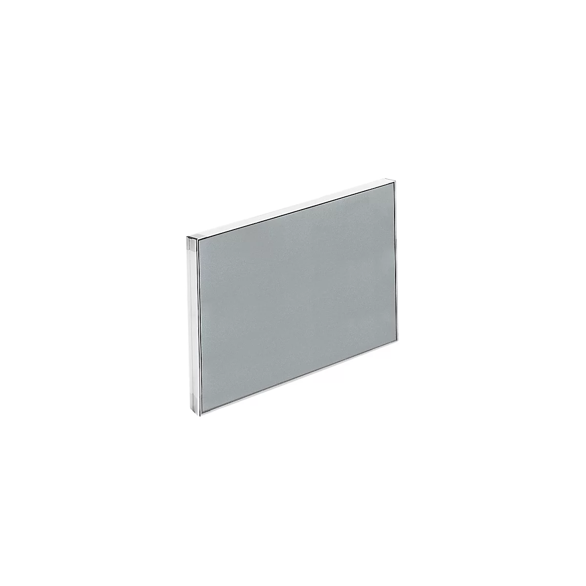 Aluna plus Tisch-Trennwand, 800x600, grau