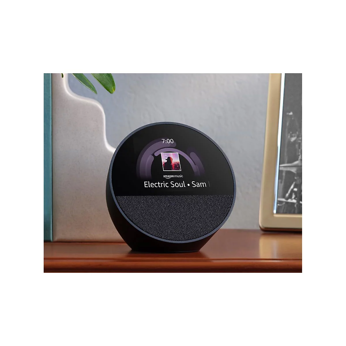Amazon Echo Spot - Smart-Display - LCD 2,8' - kabellos - Bluetooth, Wi-Fi - App-gesteuert