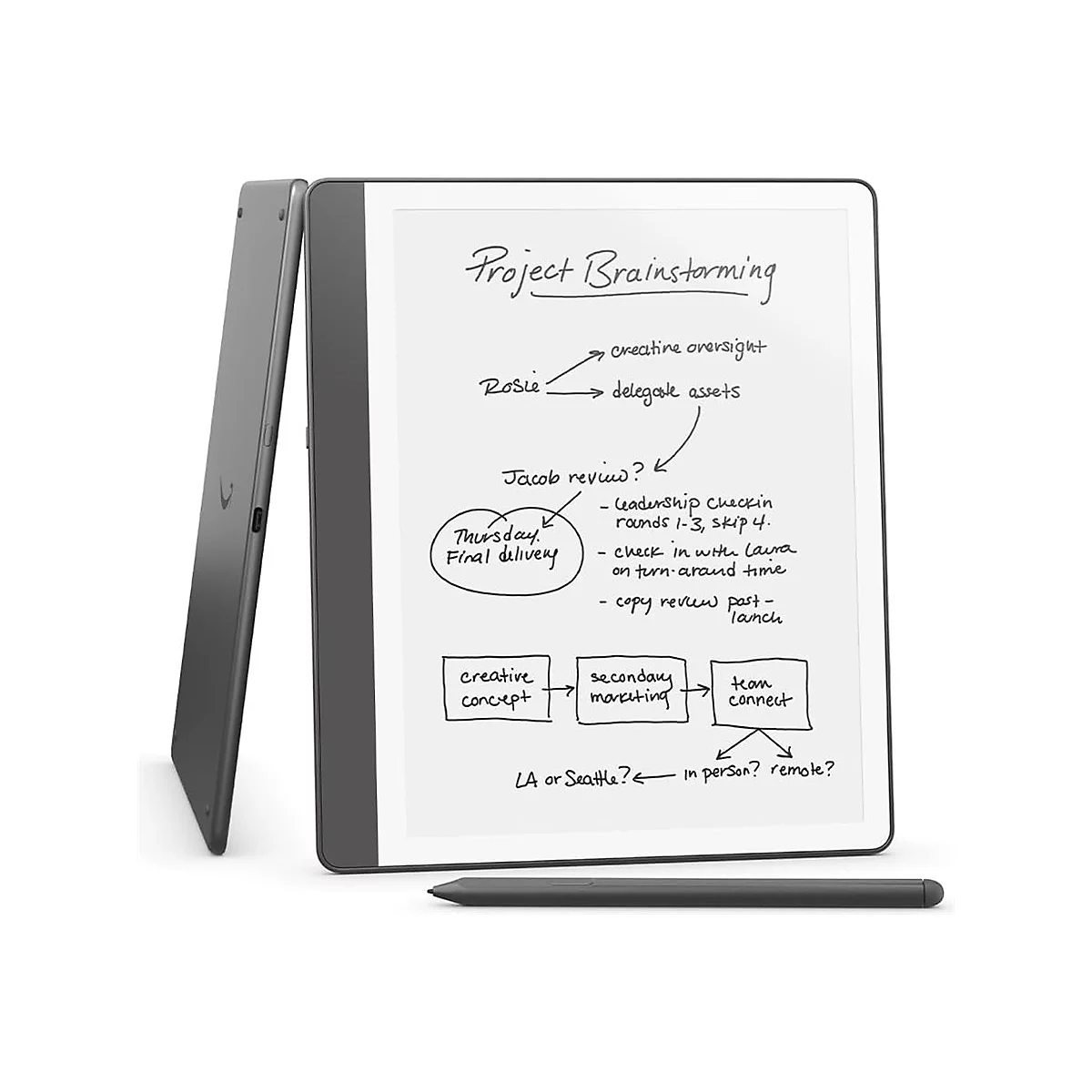Amazon Kindle Scribe - 1. Generation - eBook-Reader - 16 GB - 25.9 cm (10.2') einfarbig - Touchscreen