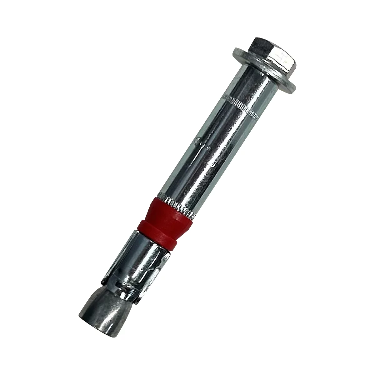 Ancrage au sol pour poteaux acoustiques, L 87 x H 12 mm, acier inoxydable, 1 pièce