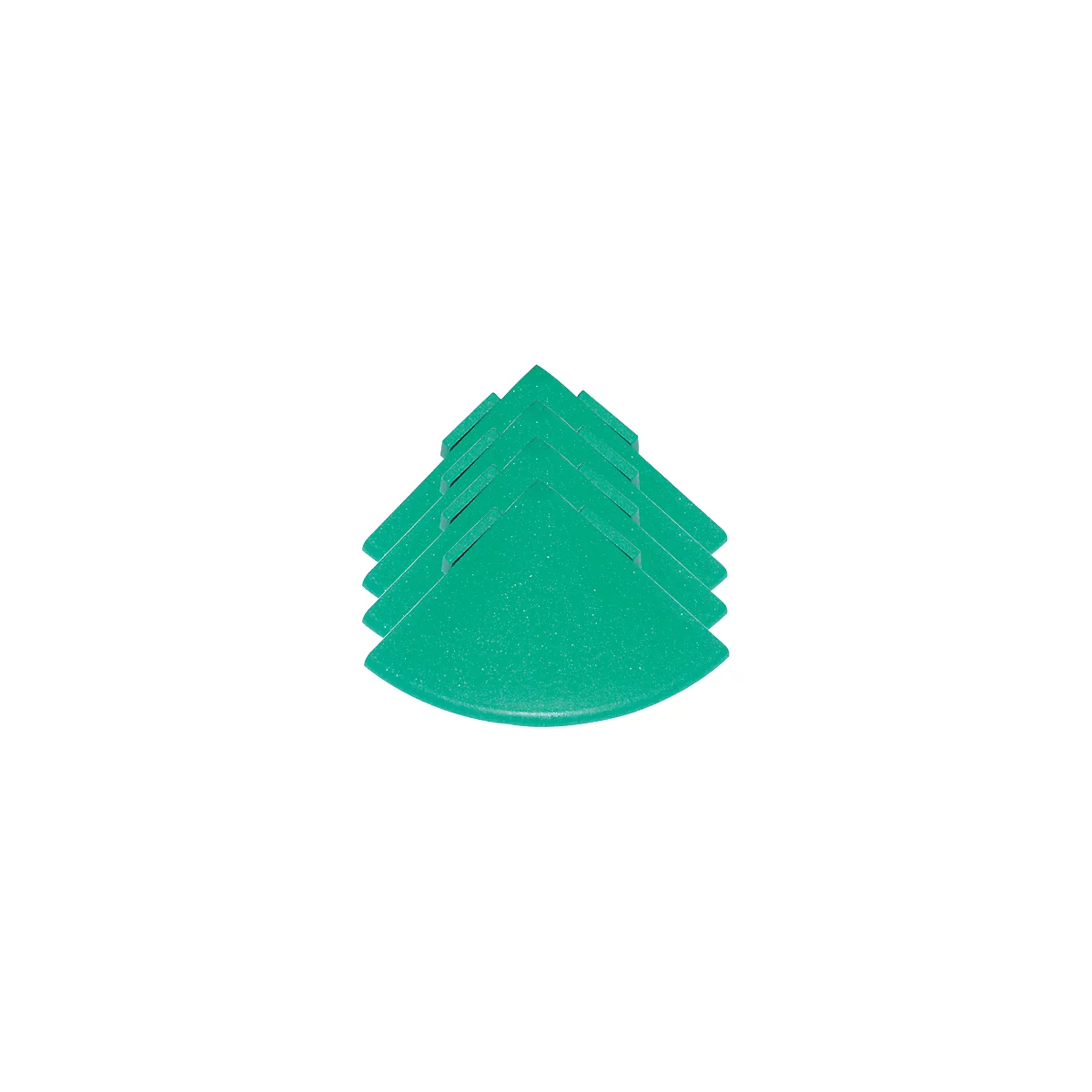Angles pour grille de sol Yoga Rost®, vert, 4 p.