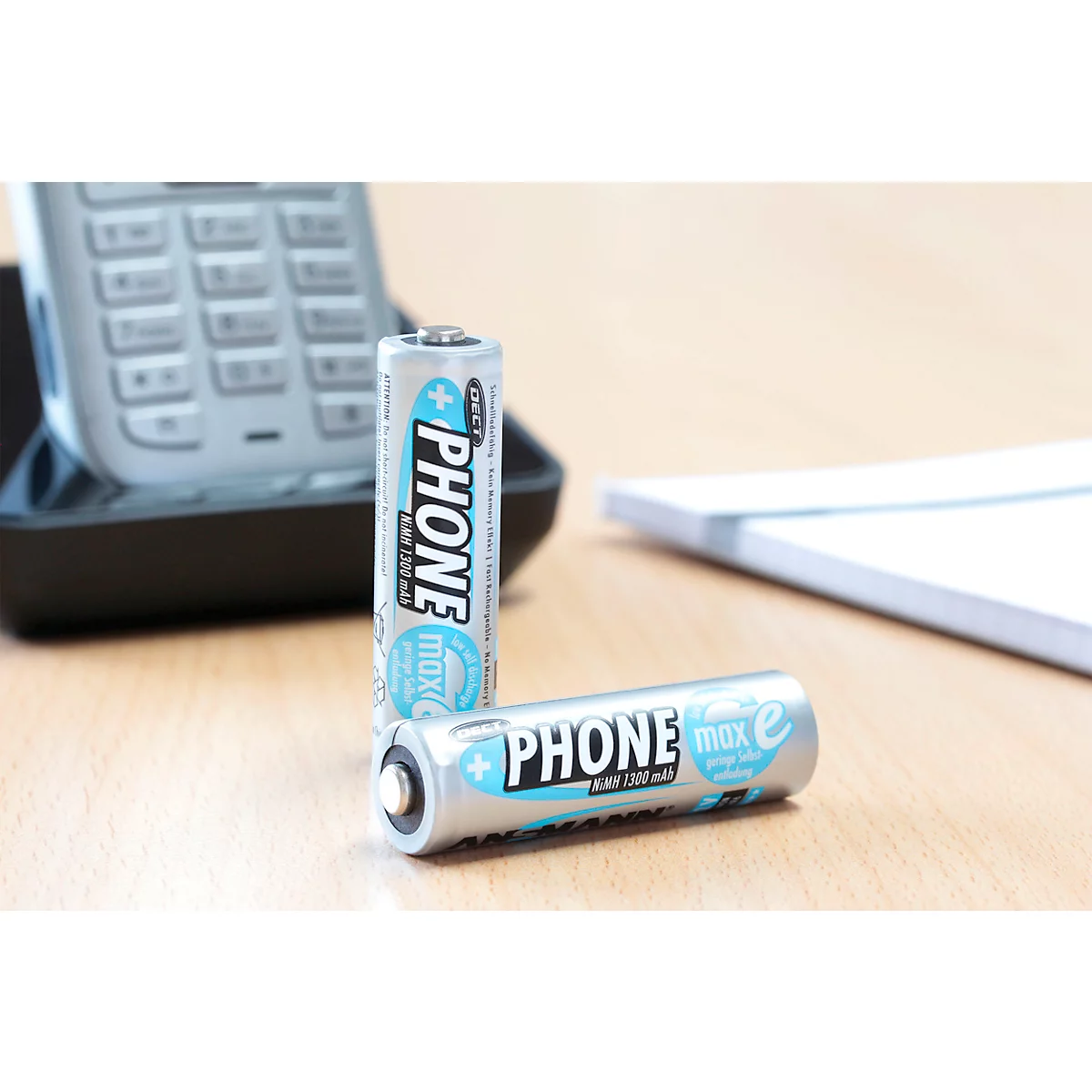 Ansmann DECT Phone batterij, Mignon AA, 2 stuks