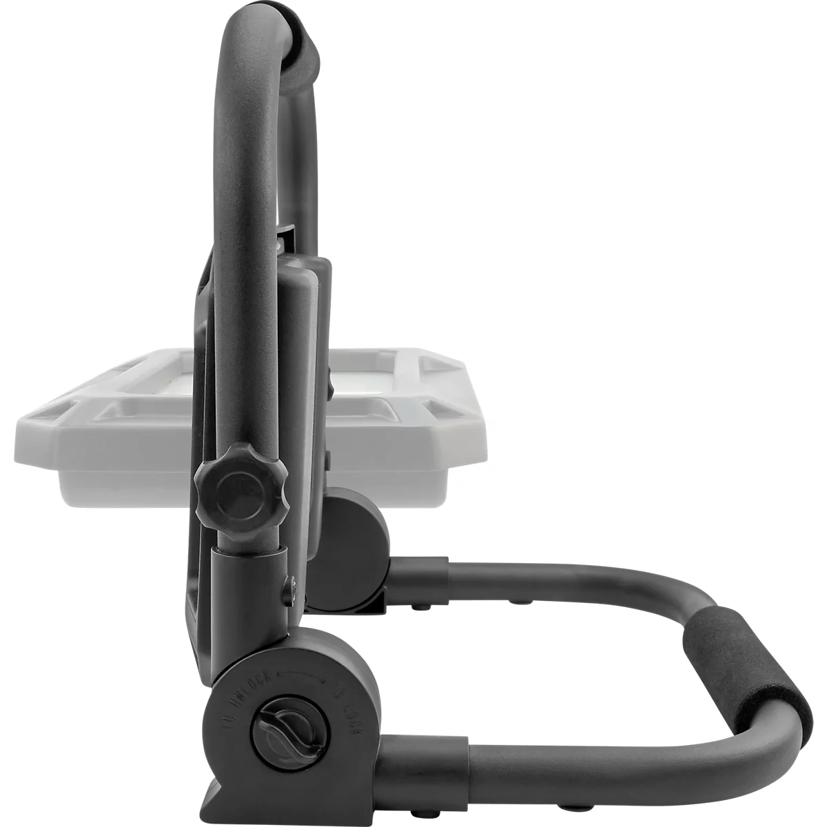 ANSMANN FL50W-R Projecteur de travail LED à accu, 4.500 lumens, IP54, antichoc, réglable, tête de lampe 360°, noir