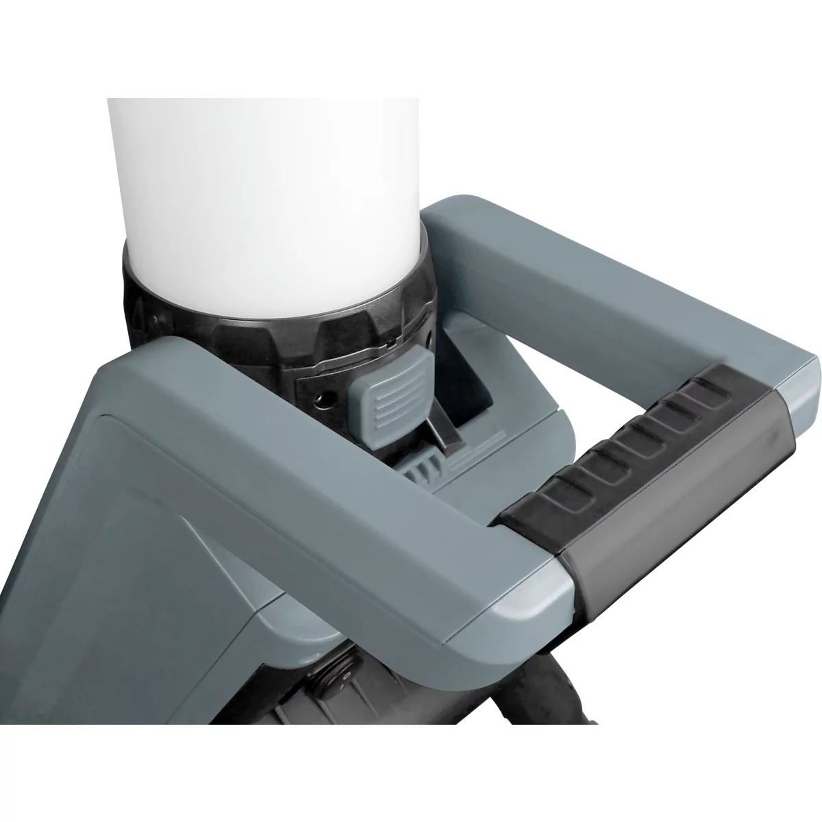 ANSMANN LED-Tower WL7000AC Flex, 7000 Lumen, 360° Abstrahlwinkel, 6500K, IP54, IK07, Integriertes Stativ & Steckdose, schwarz