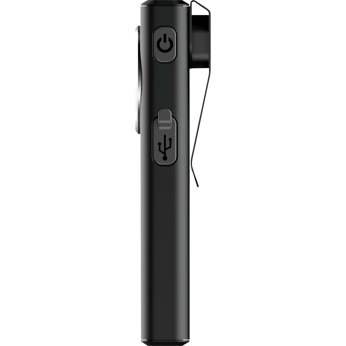 ANSMANN WL1200R-DS Lampe de travail, 1 200 lumens, batterie, IPX6/IK07, trois niveaux de luminosité, avec aimant de maintien et clip ceinture, noir