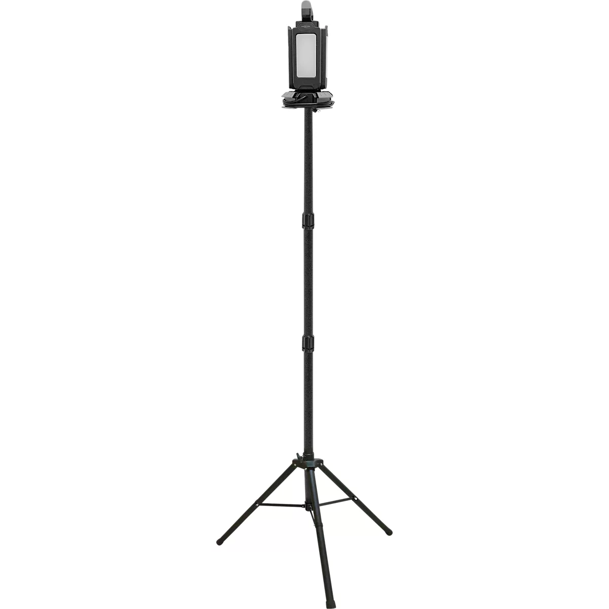 ANSMANN WL14000AC quad LED-spot, 14.000 lumen, 4× 30 W SMD LED's, netvoeding, verstelbaar, statief en magneetvoet, zwart