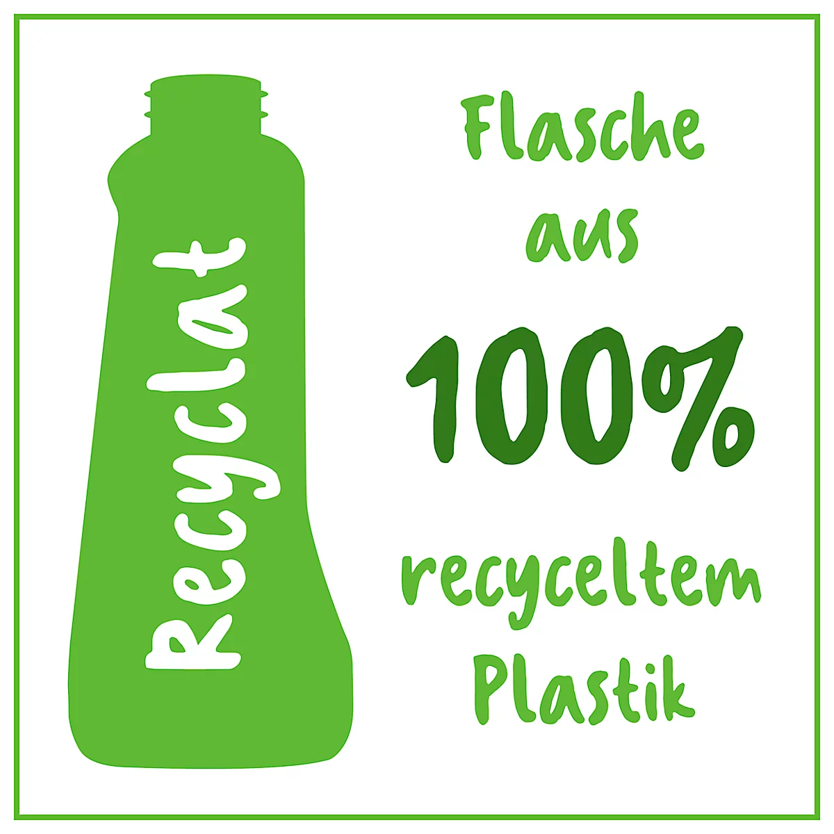 Anti-stof spray POLIBOY Staubmeister, voor gladde en gesloten oppervlakken, antistatisch, met frisse geur, 500 ml in recycleerbare sprayflacon