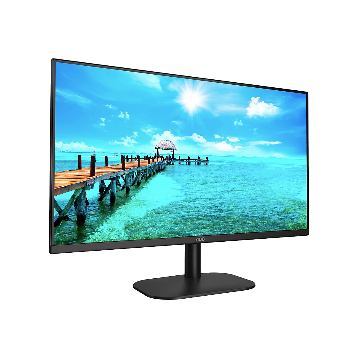 AOC 24B2XHM2 - B2 Series - LED-Monitor - 60 cm (24') (23.8' sichtbar) - 1920 x 1080 Full HD (1080p) @ 75 Hz - VA