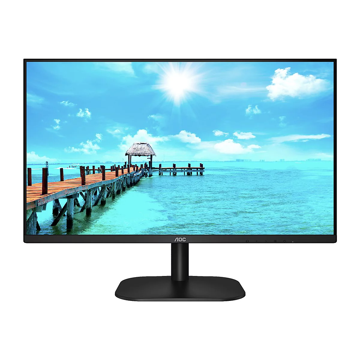 AOC 24B2XHM2 - B2 Series - LED-Monitor - 60 cm (24') (23.8' sichtbar) - 1920 x 1080 Full HD (1080p) @ 75 Hz - VA