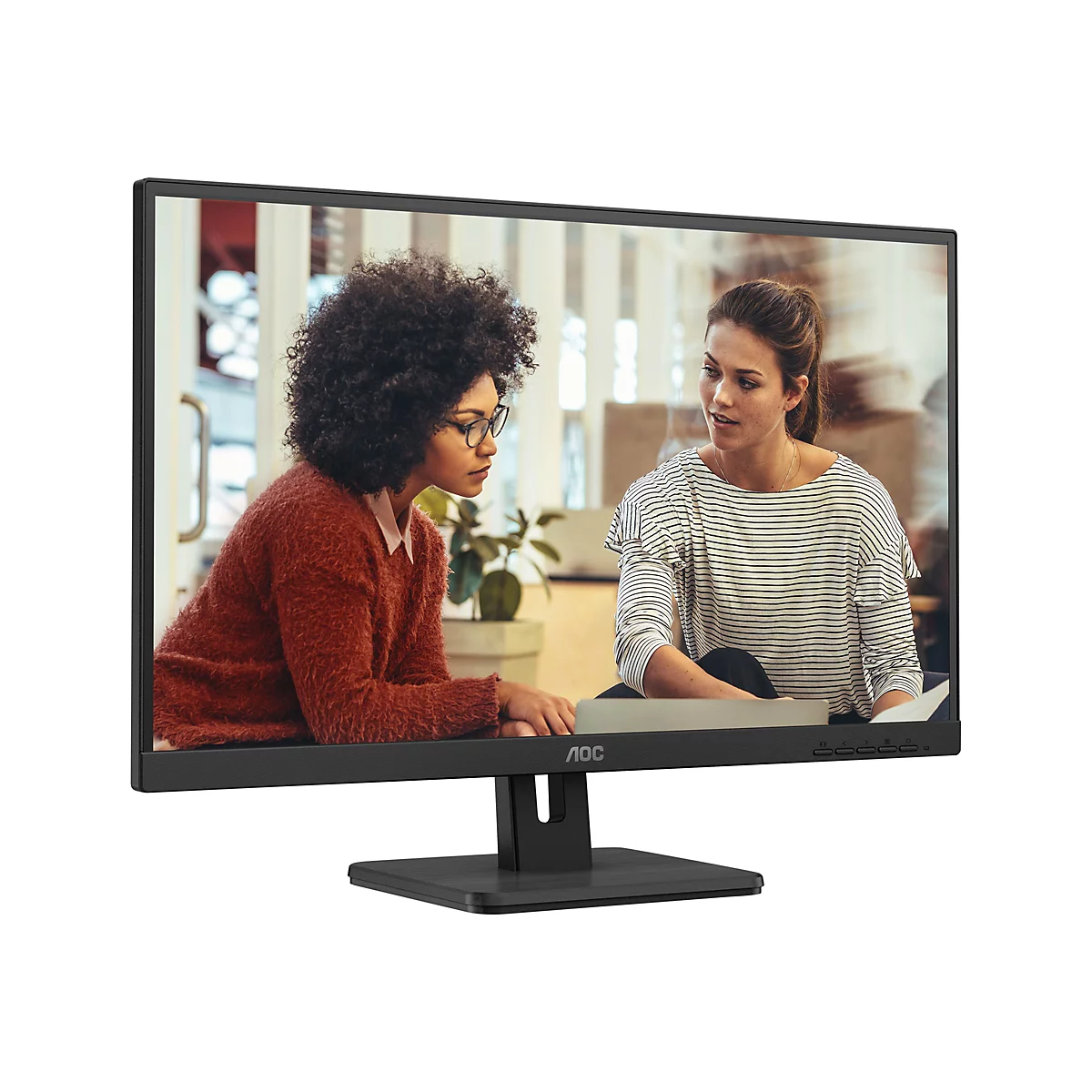 AOC Essential-line 27E3UM/BK - LED-Monitor - 68.6 cm (27') - 1920 x 1080 Full HD (1080p) @ 75 Hz - VA - 300 cd/m²