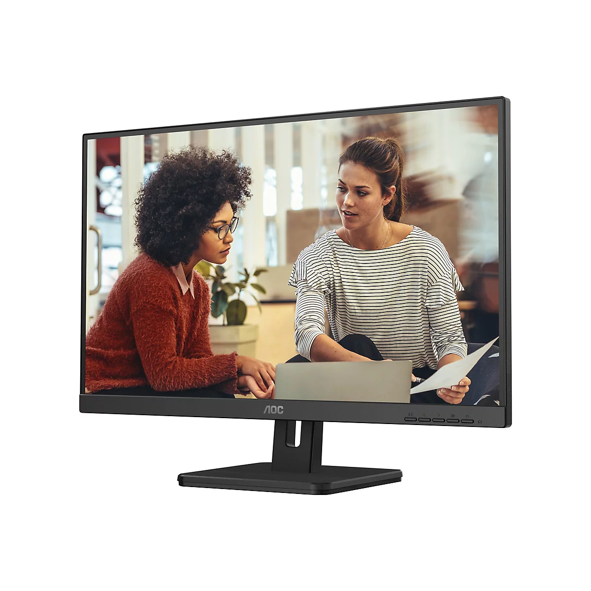 AOC Essential-line 27E3UM/BK - LED-Monitor - 68.6 cm (27') - 1920 x 1080 Full HD (1080p) @ 75 Hz - VA - 300 cd/m²