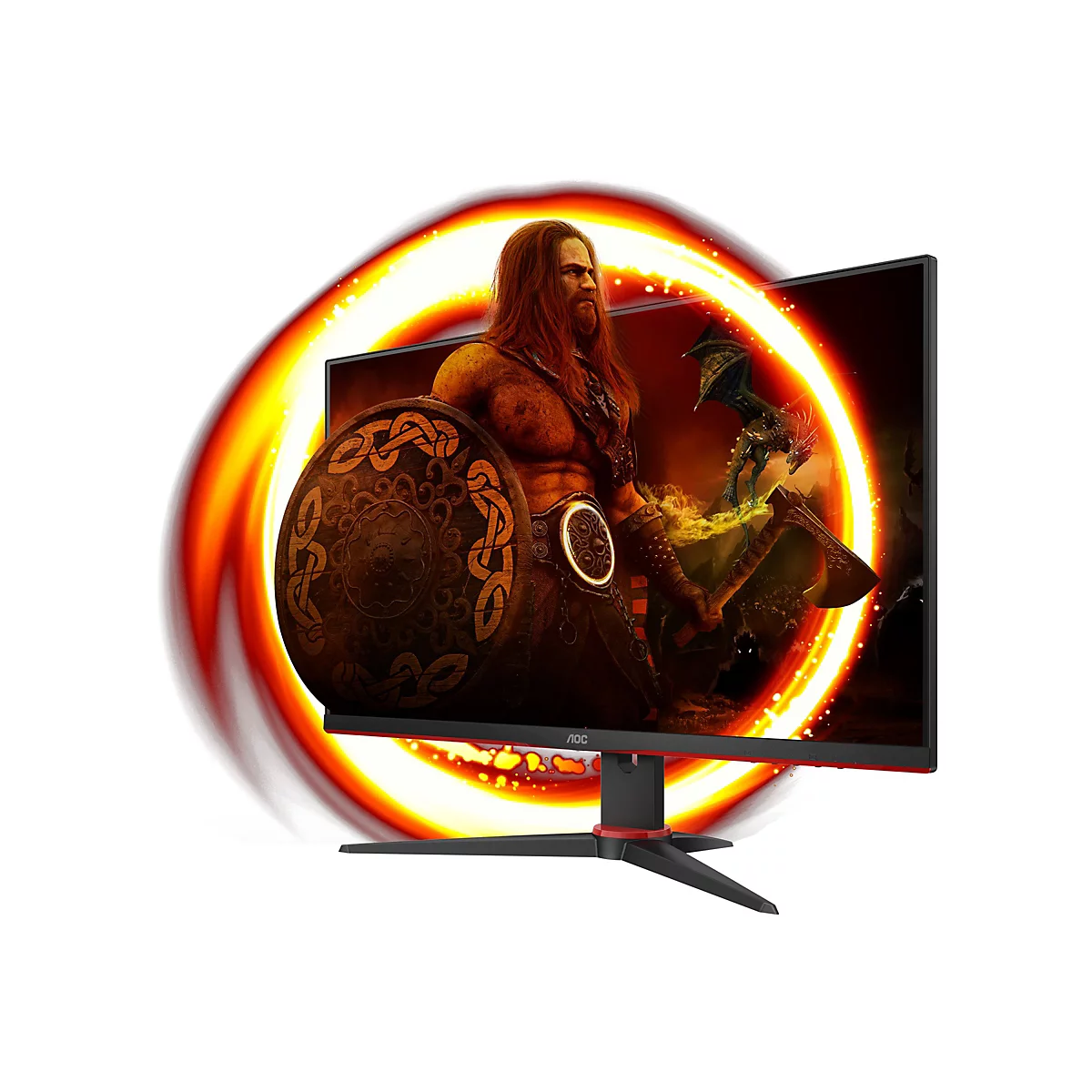 AOC Gaming 24G2SPAE/BK - G2 Series - LED-Monitor - Gaming - 60 cm (23.8') - 1920 x 1080 Full HD (1080p) @ 165 Hz