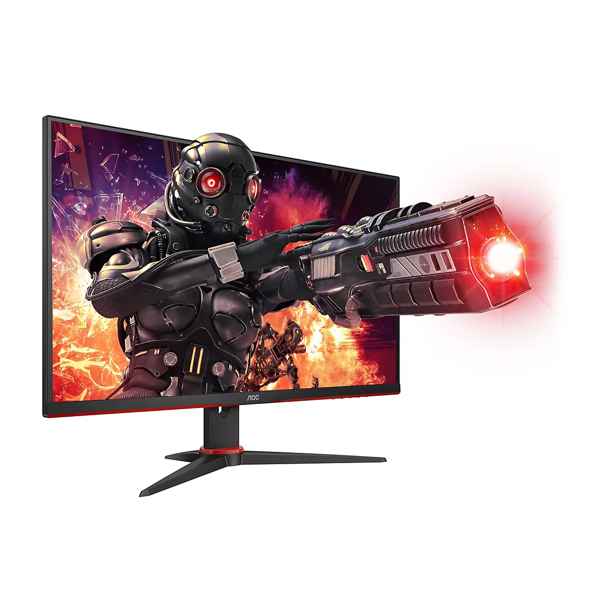 AOC Gaming 24G2ZE/BK - LED-Monitor - 60.5 cm (23.8') - 1920 x 1080 Full HD (1080p) @ 240 Hz - IPS - 350 cd/m²