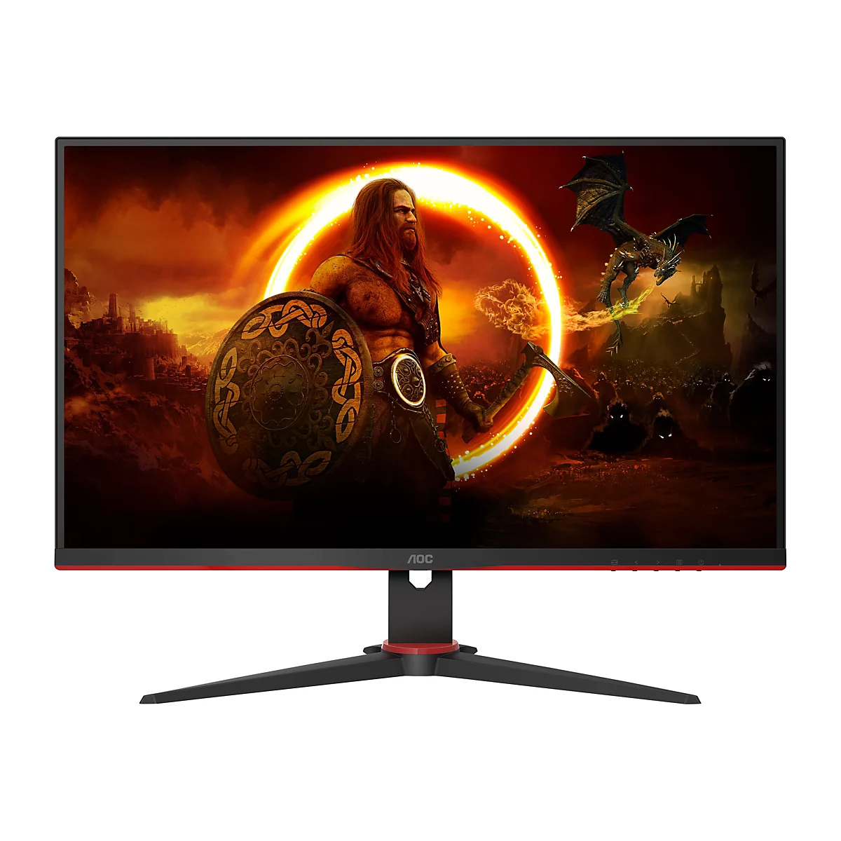 AOC Gaming 27G2SPAE/BK - G2 Series - LED-Monitor - Gaming - 68.6 cm (27') - 1920 x 1080 Full HD (1080p) @ 165 Hz