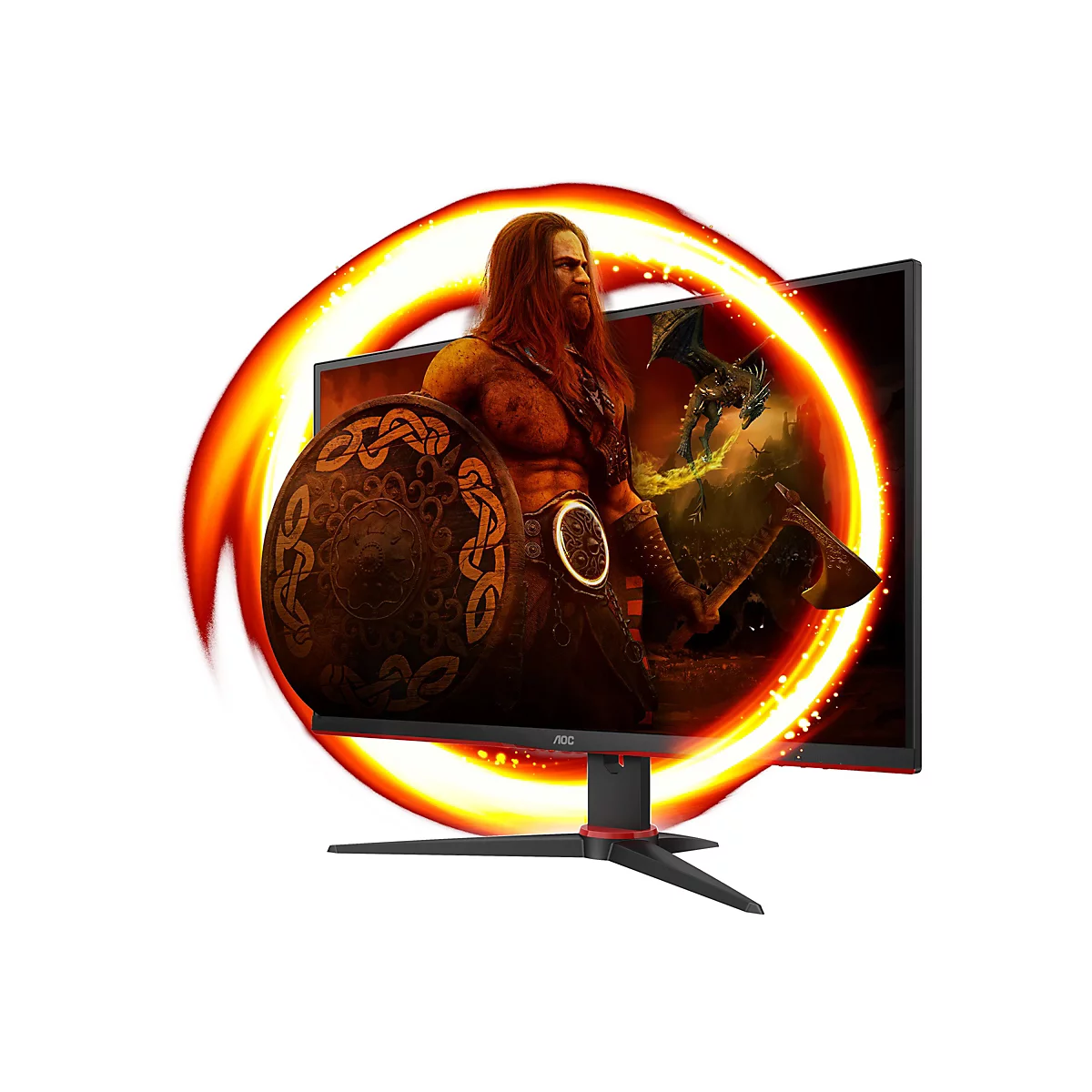 AOC Gaming 27G2SPAE/BK - G2 Series - LED-Monitor - Gaming - 68.6 cm (27') - 1920 x 1080 Full HD (1080p) @ 165 Hz