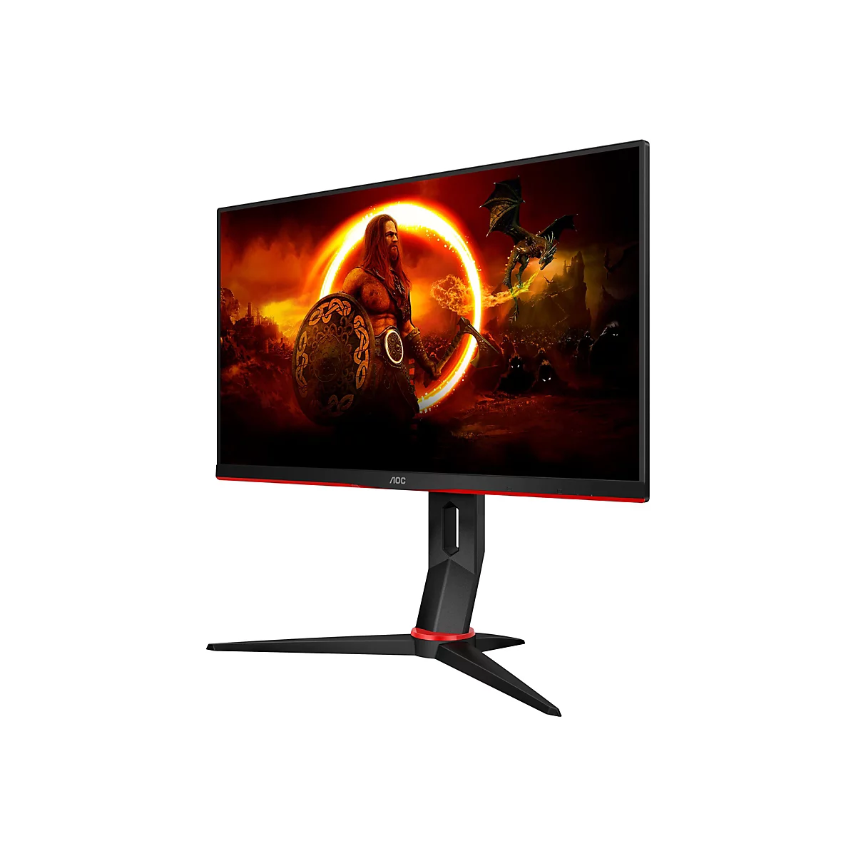 AOC Gaming Q24G2A/BK - LED-Monitor - Gaming - 61 cm (24') (23.8' sichtbar) - 2560 x 1440 QHD @ 165 Hz - IPS