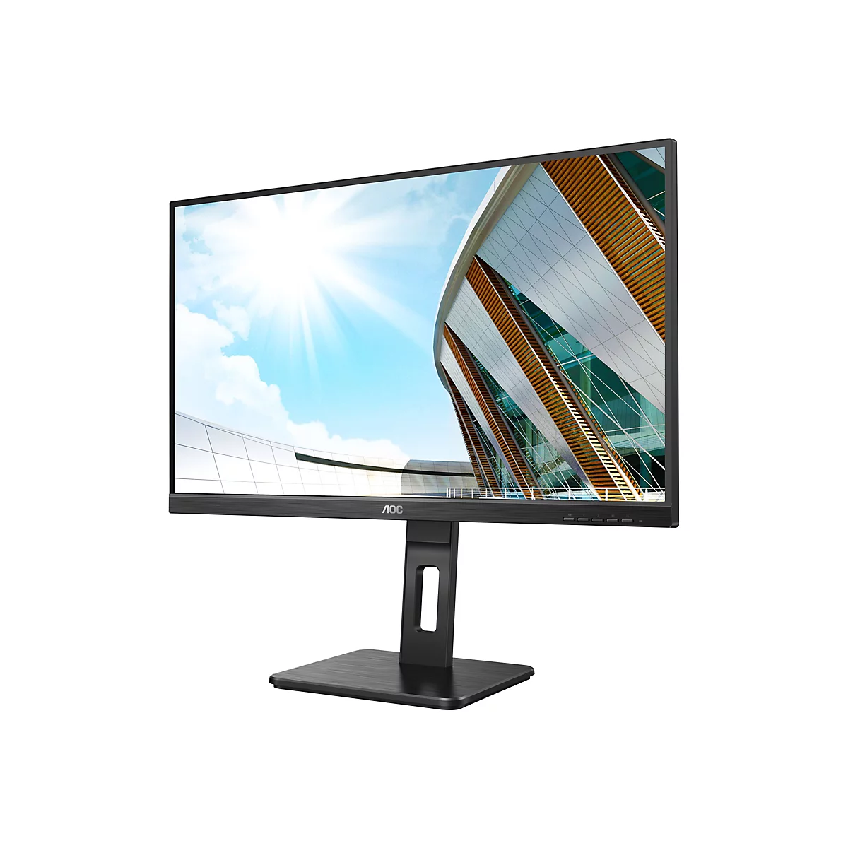 AOC Pro-line 24P2QM - P2 Series - LED-Monitor - 61 cm (24') (23.8' sichtbar) - 1920 x 1080 Full HD (1080p) @ 75 Hz - VA