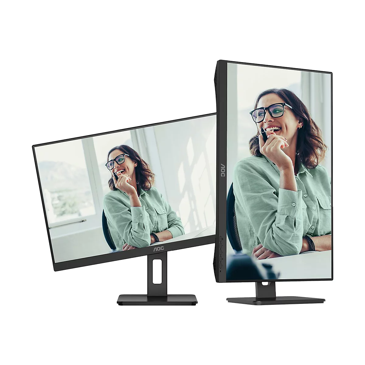 AOC Pro-line 24P3CV - P3 Series - LED-Monitor - 61 cm (24') (23.8' sichtbar) - 1920 x 1080 Full HD (1080p) @ 75 Hz - IPS