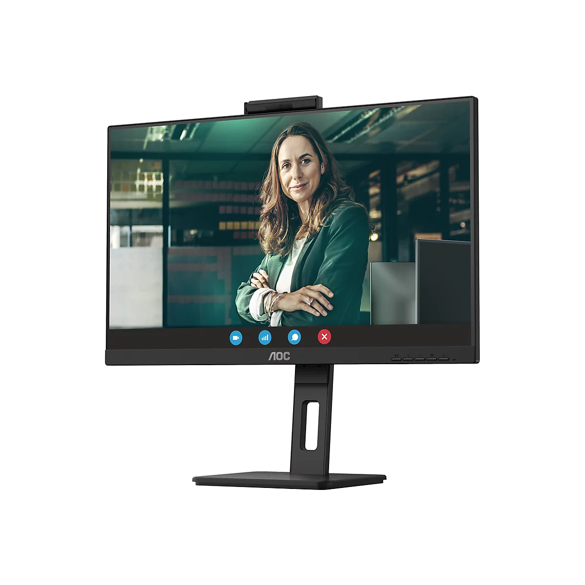 AOC Pro-line 24P3CW - LED-Monitor - 61 cm (24') (23.8' sichtbar) - 1920 x 1080 Full HD (1080p) @ 75 Hz - IPS - 300 cd/m²