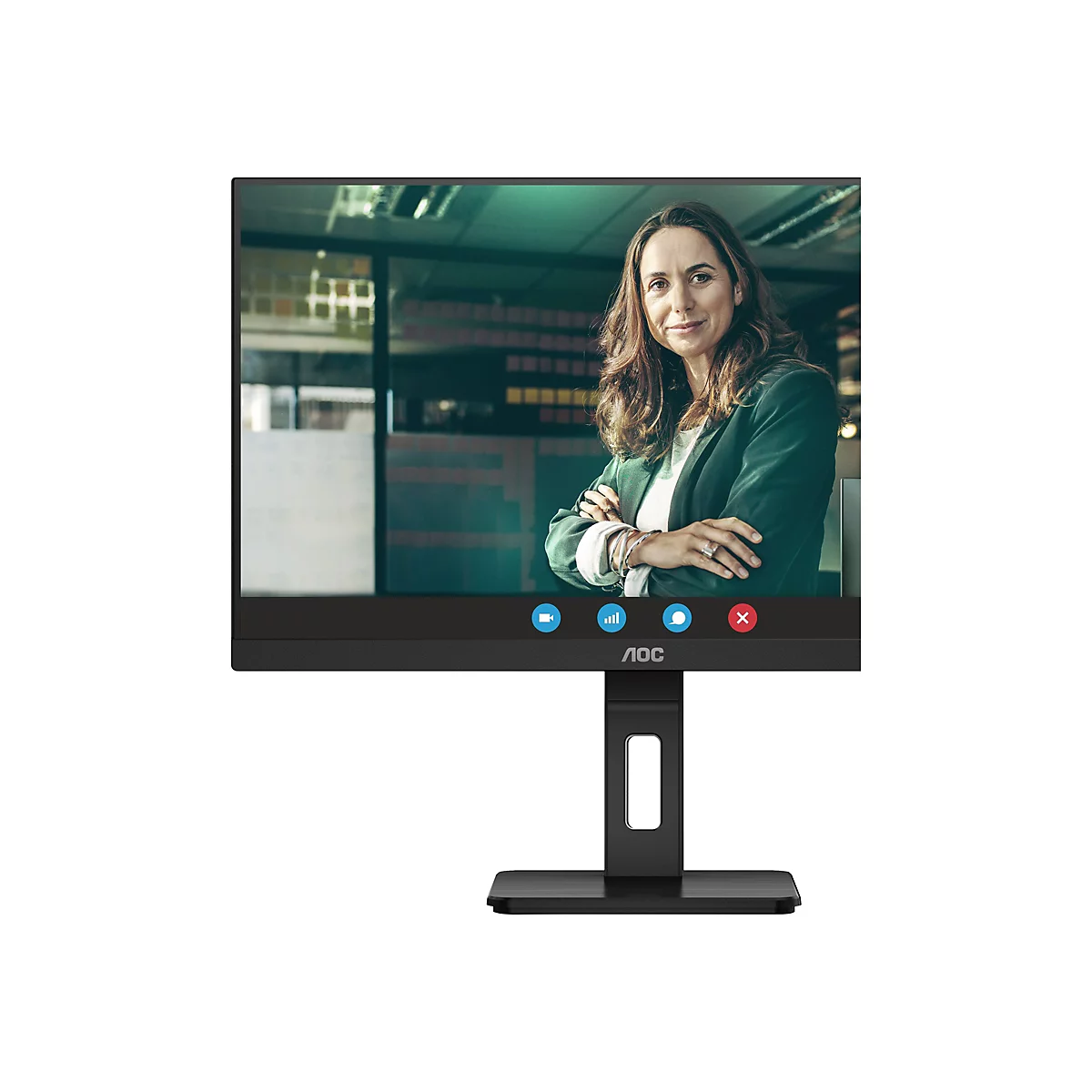 AOC Pro-line 24P3QW - P3 Series - LED-Monitor - 61 cm (24') (23.8' sichtbar) - 1920 x 1080 Full HD (1080p) @ 75 Hz - IPS