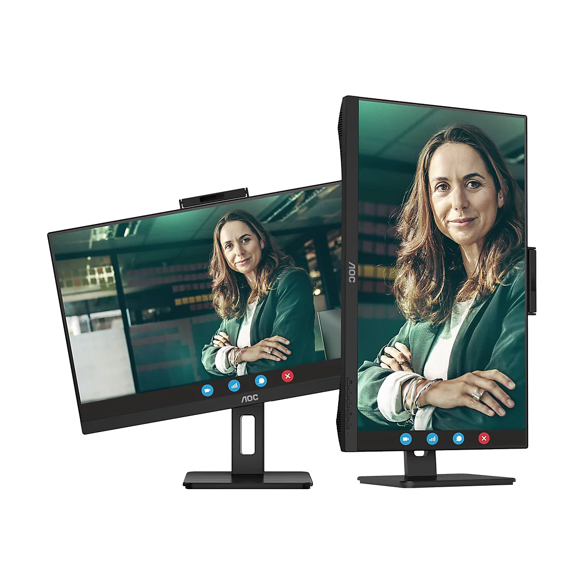 AOC Pro-line Q27P3QW - P3 Series - LED-Monitor - 68.6 cm (27') - 2560 x 1440 QHD @ 75 Hz - IPS