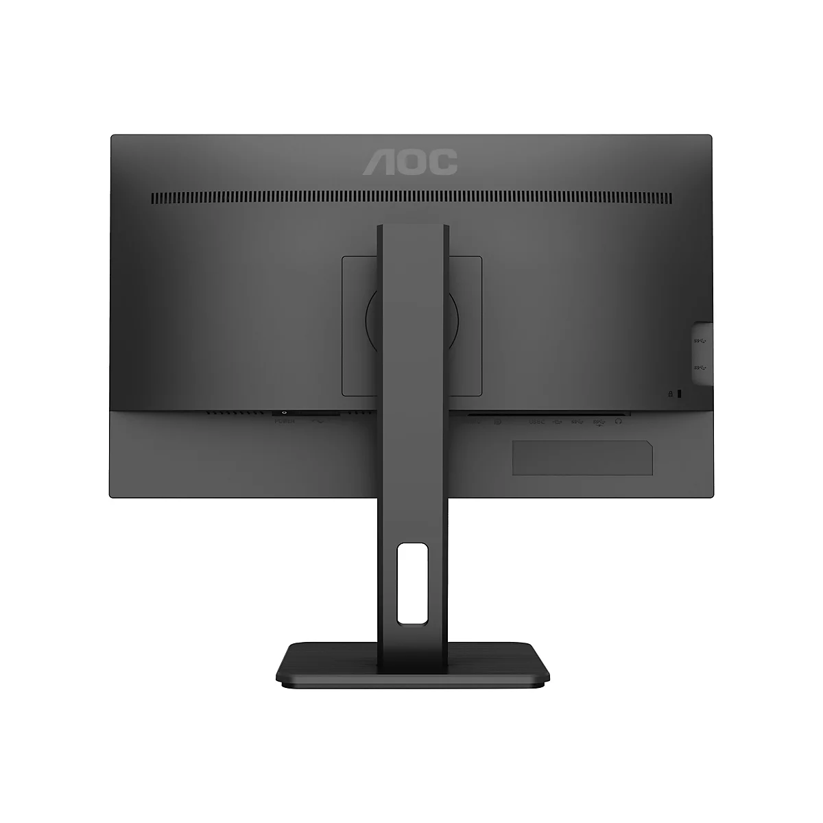 AOC U27P2 - LED-Monitor - 68.4 cm (27') - 3840 x 2160 4K UHD (2160p) @ 60 Hz - IPS - 350 cd/m²