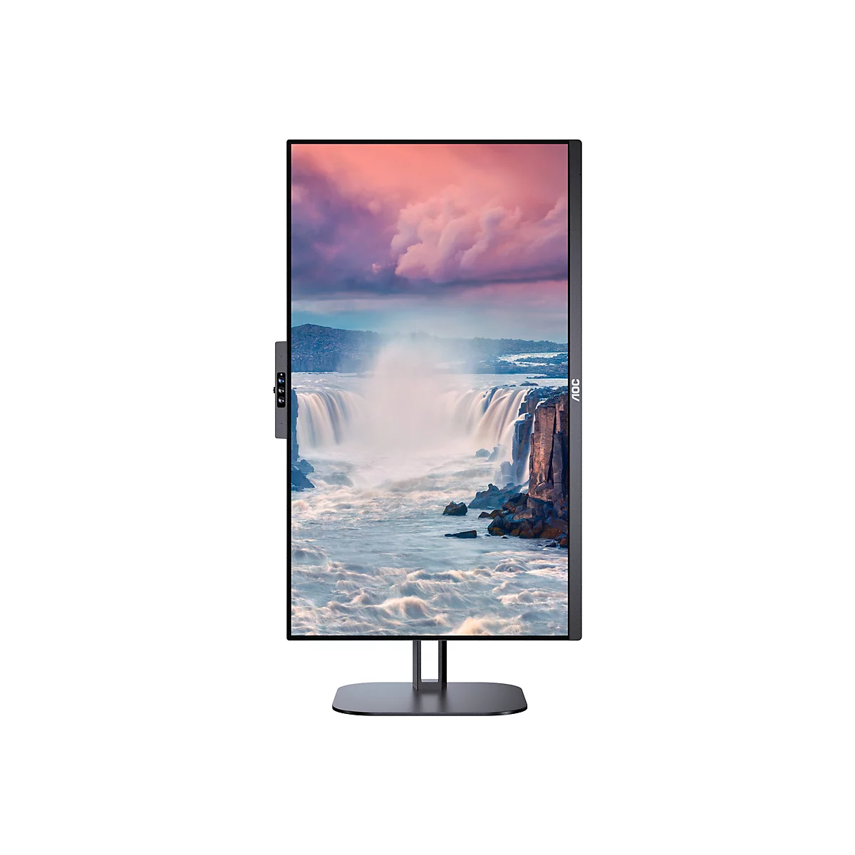 AOC Value-line 24V5CW/BK - V5 series - LED-Monitor - 61 cm (24') (23.8' sichtbar) - 1920 x 1080 Full HD (1080p) @ 75 Hz - IPS