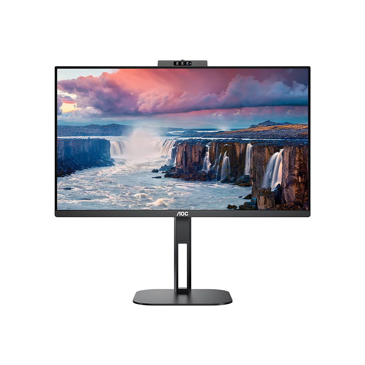 AOC Value-line 24V5CW/BK - V5 series - LED-Monitor - 61 cm (24') (23.8' sichtbar) - 1920 x 1080 Full HD (1080p) @ 75 Hz - IPS
