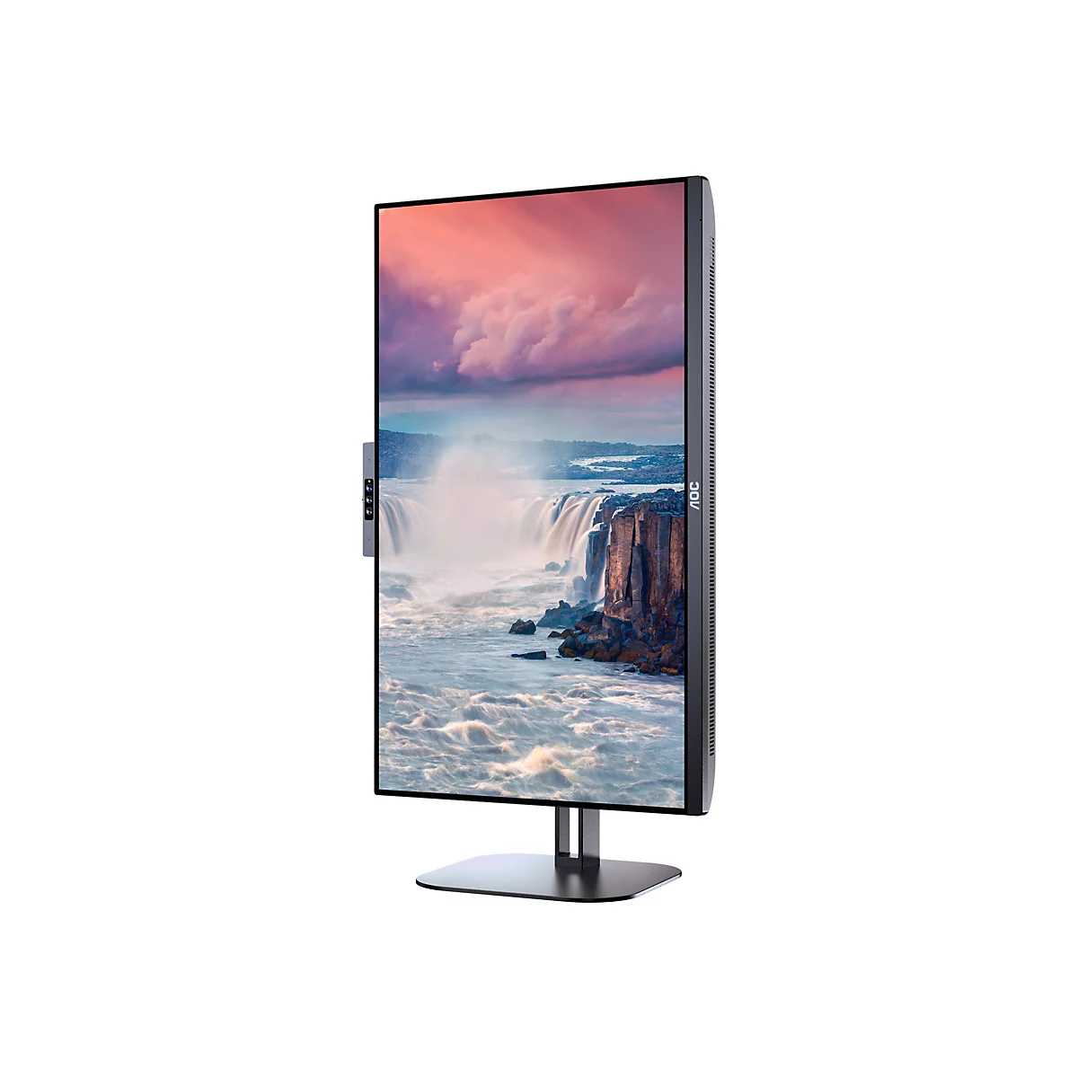 AOC Value-line 24V5CW/BK - V5 series - LED-Monitor - 61 cm (24') (23.8' sichtbar) - 1920 x 1080 Full HD (1080p) @ 75 Hz - IPS