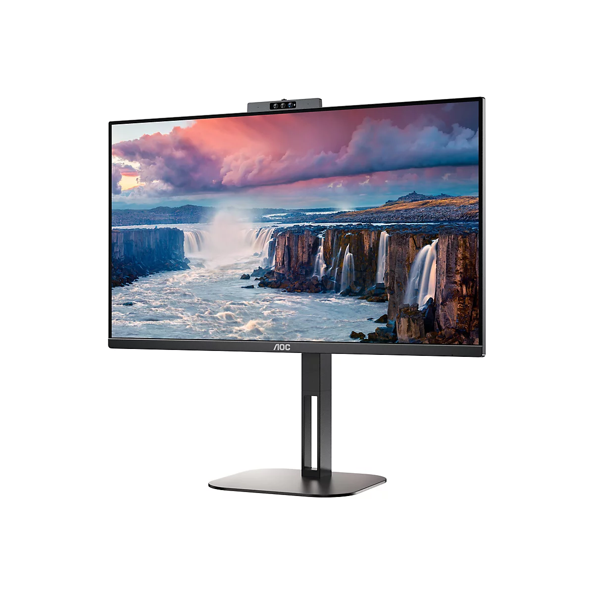 AOC Value-line 24V5CW/BK - V5 series - LED-Monitor - 61 cm (24') (23.8' sichtbar) - 1920 x 1080 Full HD (1080p) @ 75 Hz - IPS