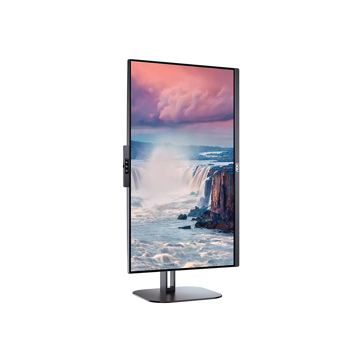 AOC Value-line 24V5CW/BK - V5 series - LED-Monitor - 61 cm (24') (23.8' sichtbar) - 1920 x 1080 Full HD (1080p) @ 75 Hz - IPS