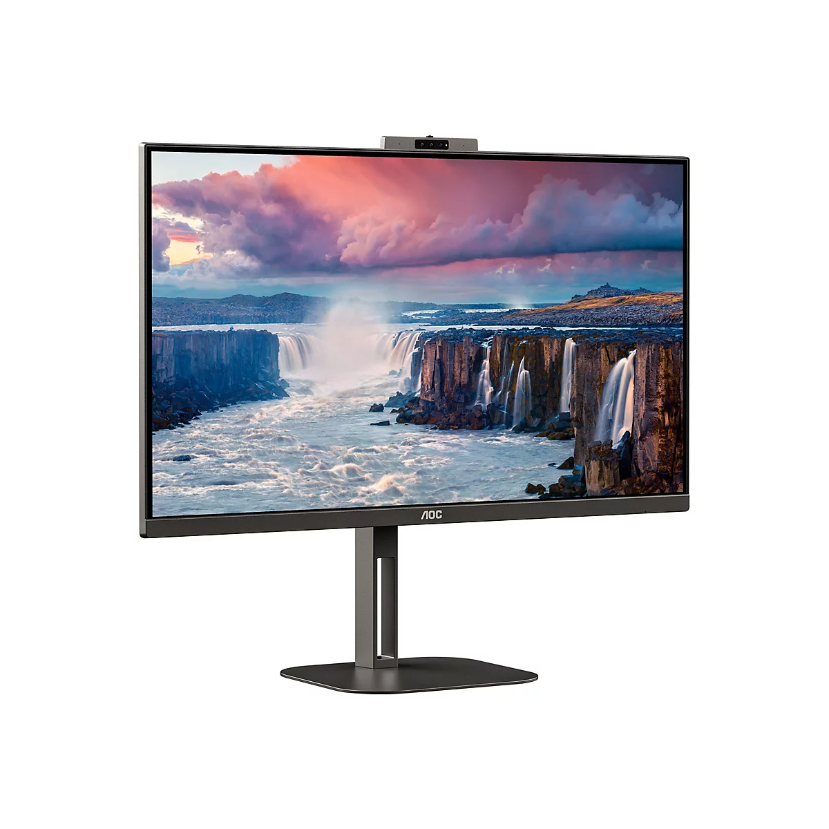 AOC Value-line Q27V5CW/BK - V5 series - LED-Monitor - 68.6 cm (27') - 2560 x 1440 QHD @ 75 Hz - IPS