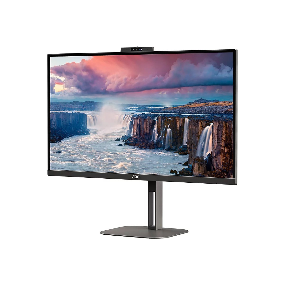 AOC Value-line Q27V5CW/BK - V5 series - LED-Monitor - 68.6 cm (27') - 2560 x 1440 QHD @ 75 Hz - IPS