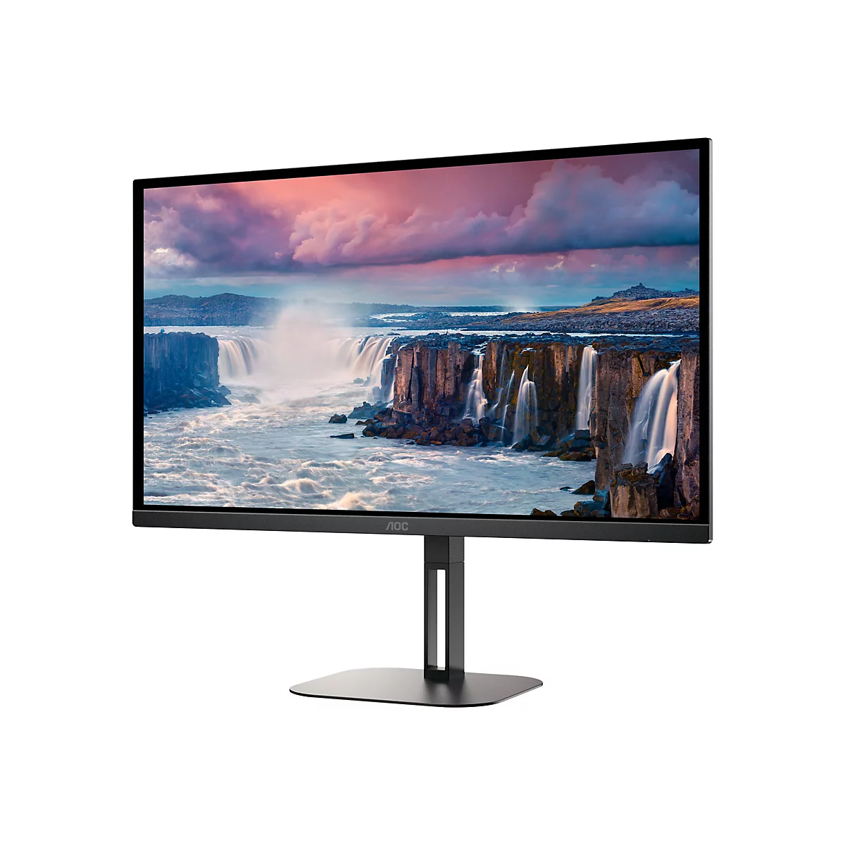 AOC Value-line Q27V5N/BK - V5 series - LED-Monitor - 68.6 cm (27') - 2560 x 1440 QHD @ 75 Hz - VA