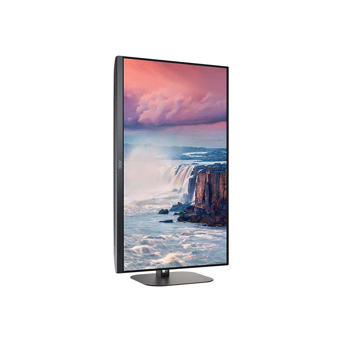 AOC Value-line Q27V5N/BK - V5 series - LED-Monitor - 68.6 cm (27') - 2560 x 1440 QHD @ 75 Hz - VA