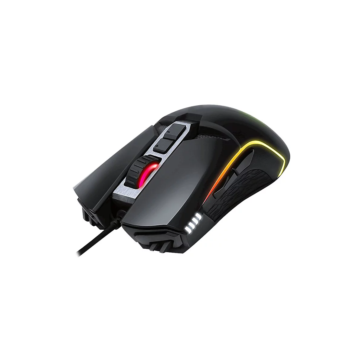AORUS M5 - Maus - Für Rechtshänder - optisch - kabelgebunden - USB