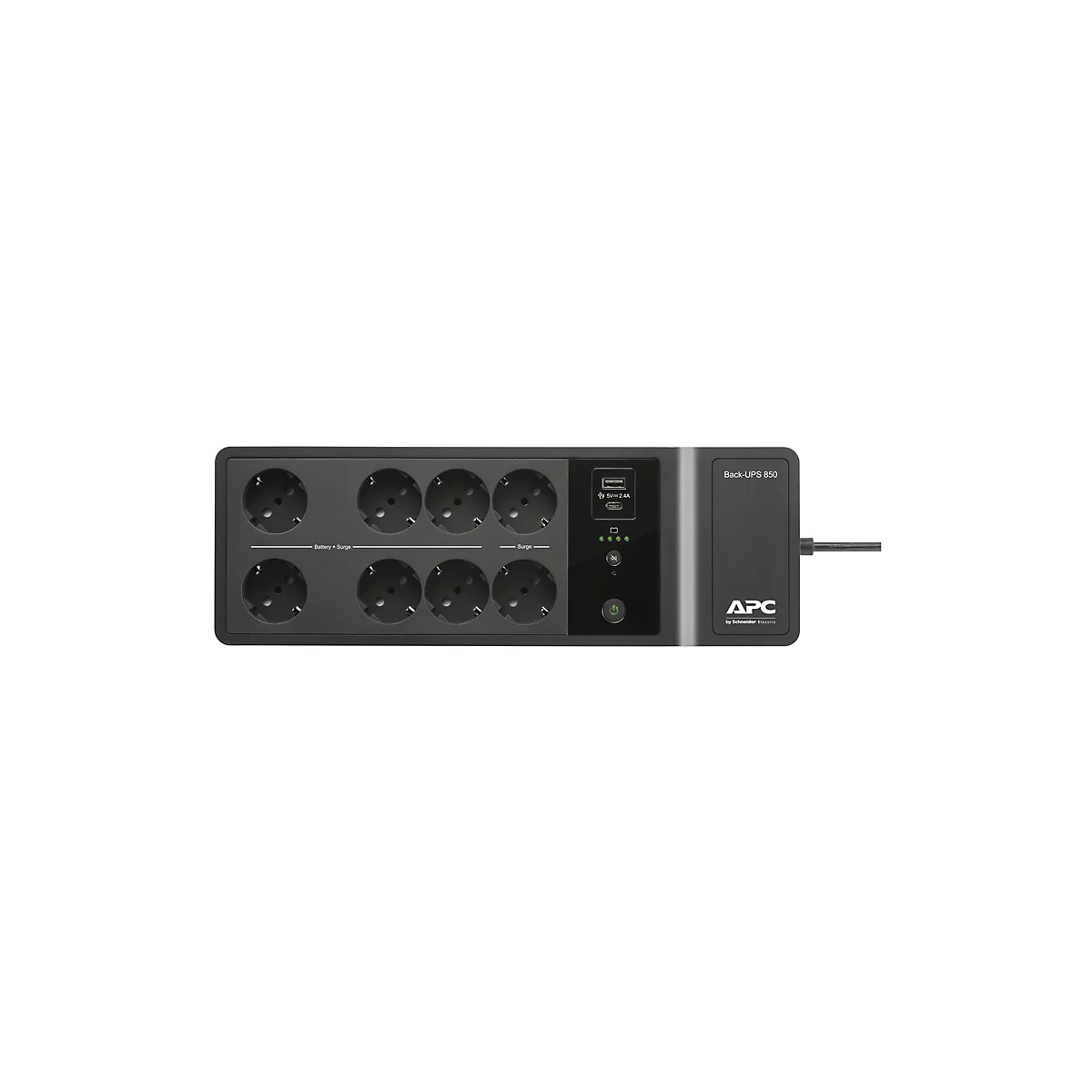 APC Back-UPS BE850G2-IT - USV - Wechselstrom 220-240 V - 520 Watt - 850 VA - Ausgangsanschlüsse: 8