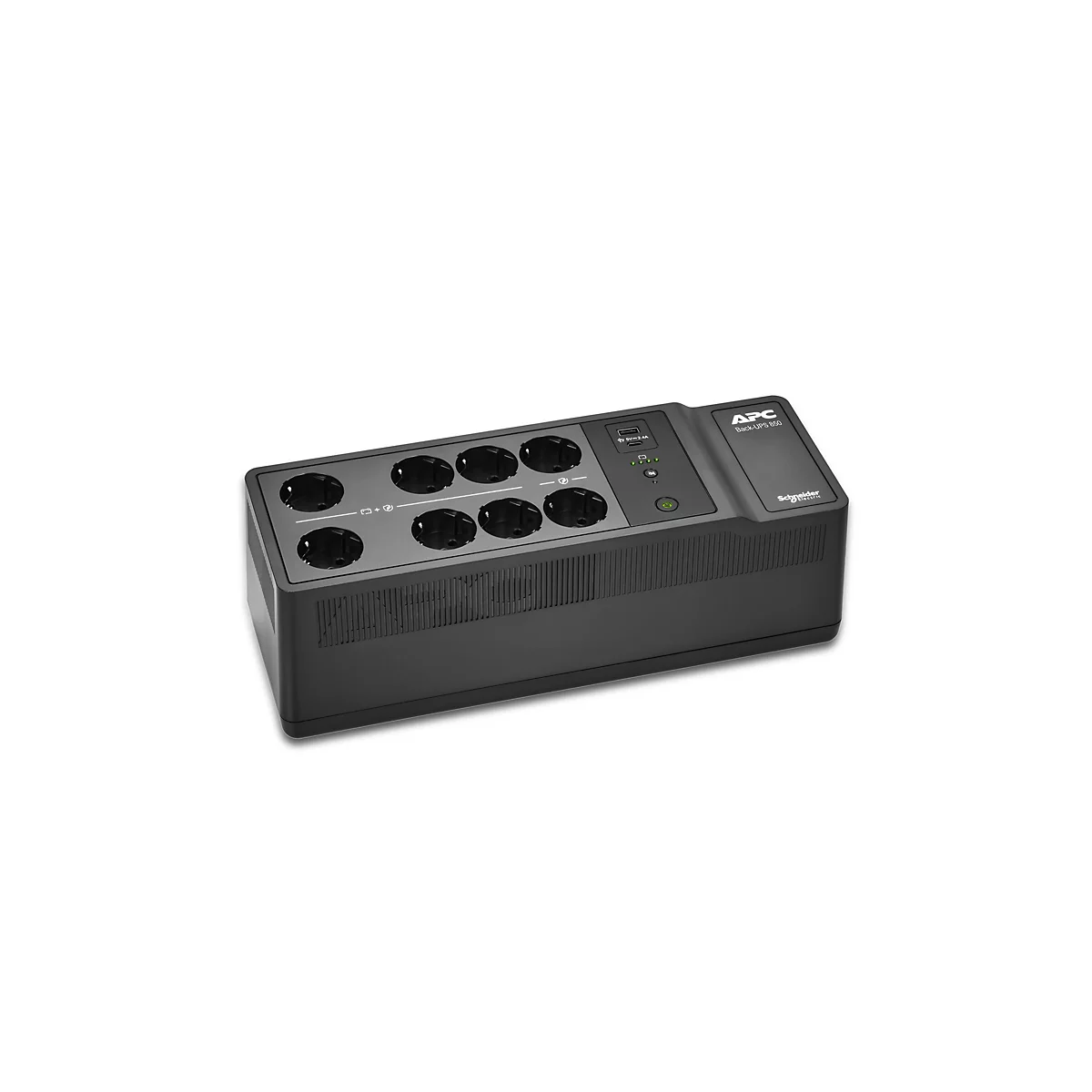 APC Back-UPS BE850G2-IT - USV - Wechselstrom 220-240 V - 520 Watt - 850 VA - Ausgangsanschlüsse: 8