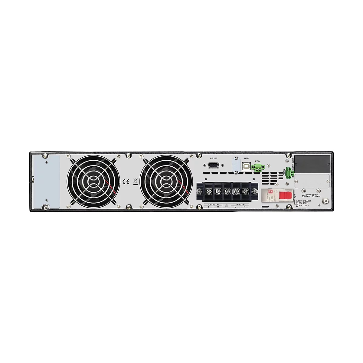 APC Easy UPS On-Line SRV - USV (Rack - einbaufähig) - Wechselstrom 230 V - 5000 Watt - 5000 VA