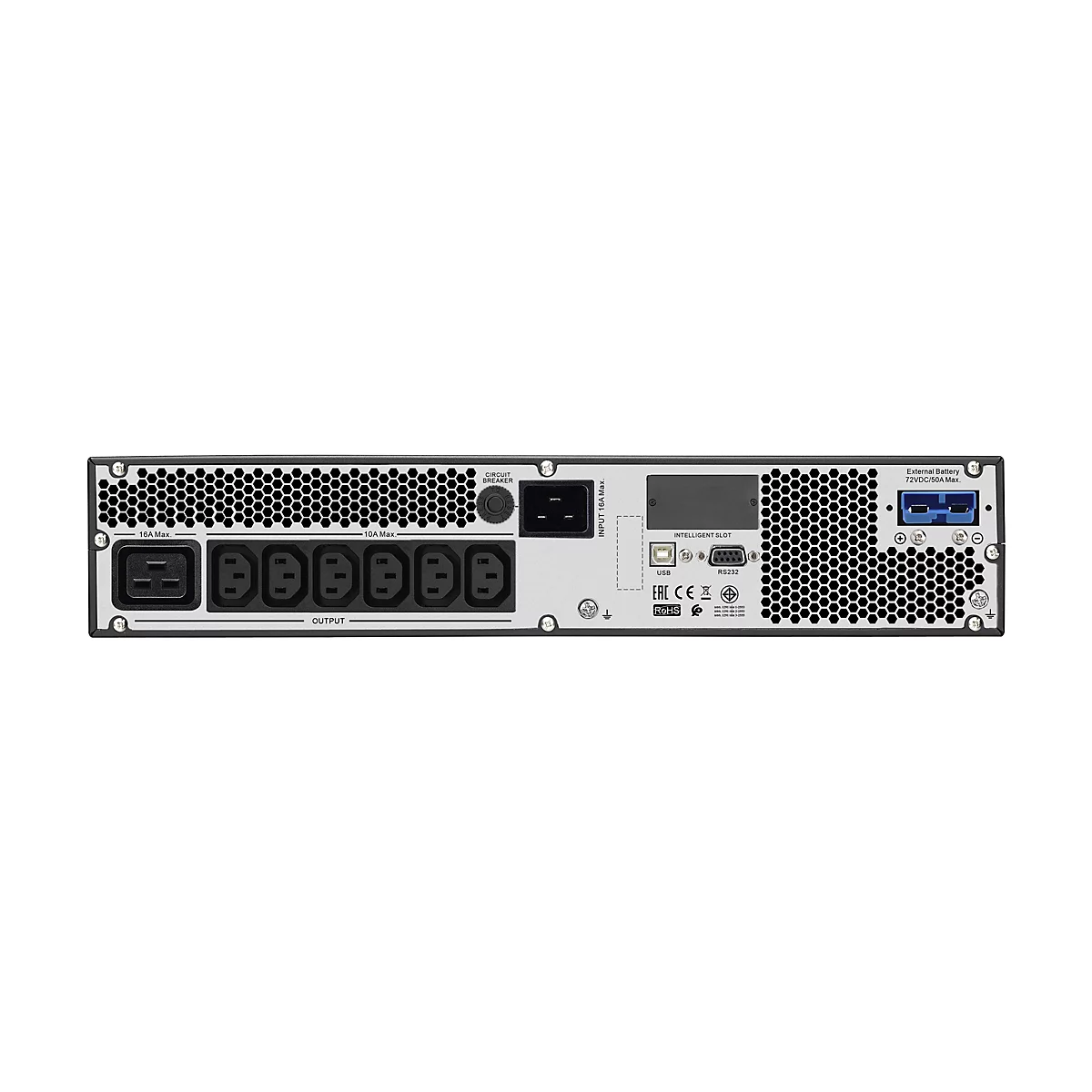 APC Easy UPS SRV SRVPM3KRIL - USV (Rack - einbaufähig) - Wechselstrom 230 V - 2400 Watt - 3000 VA