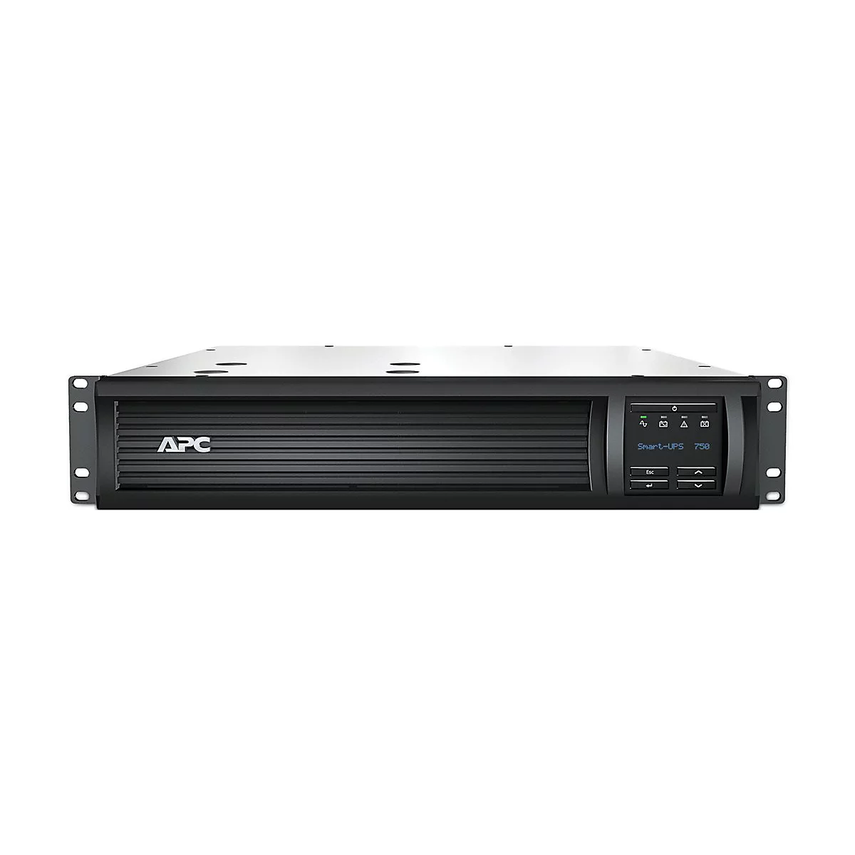 APC Smart-UPS 750VA LCD RM - USV - 500 Watt - 750 VA - mit APC UPS Network Management Card