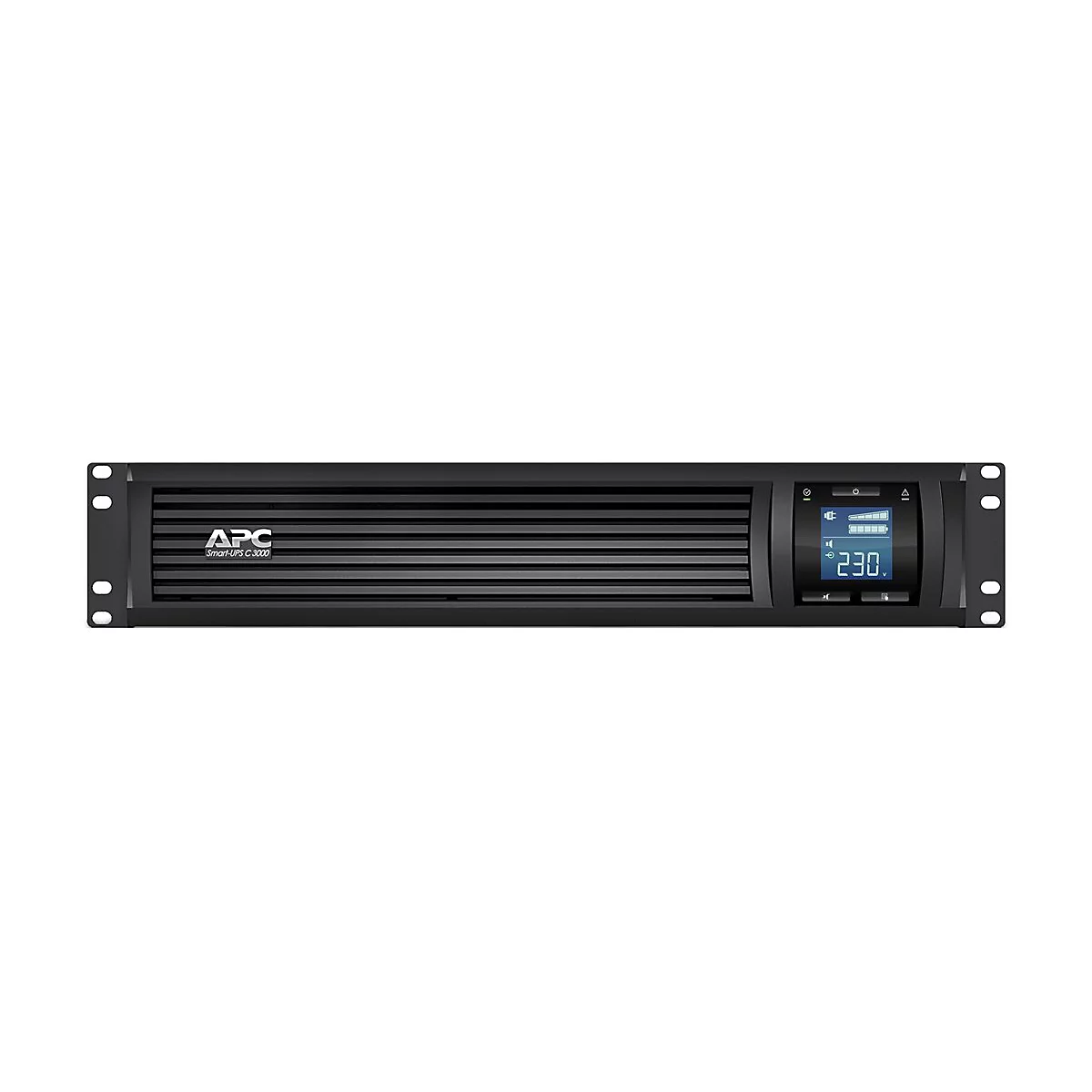 APC Smart-UPS C 3000VA LCD - USV (Rack - einbaufähig) - Wechselstrom 230 V - 2100 Watt - 3000 VA