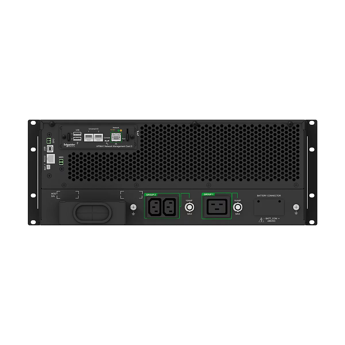 APC Smart-UPS RT 6KVA - USV (in Rack montierbar/extern) - Wechselstrom 230 V - 6 kW - 6000 VA - RS-232, USB