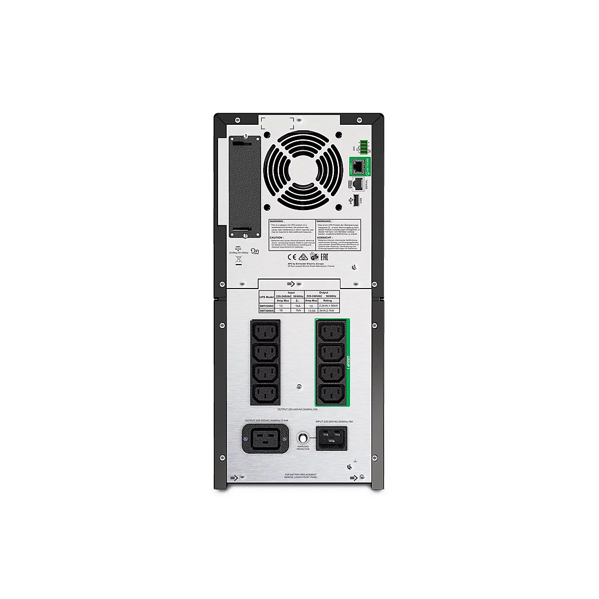 APC Smart-UPS SMT3000IC - USV - 2700 Watt - 3000 VA - mit APC SmartConnect